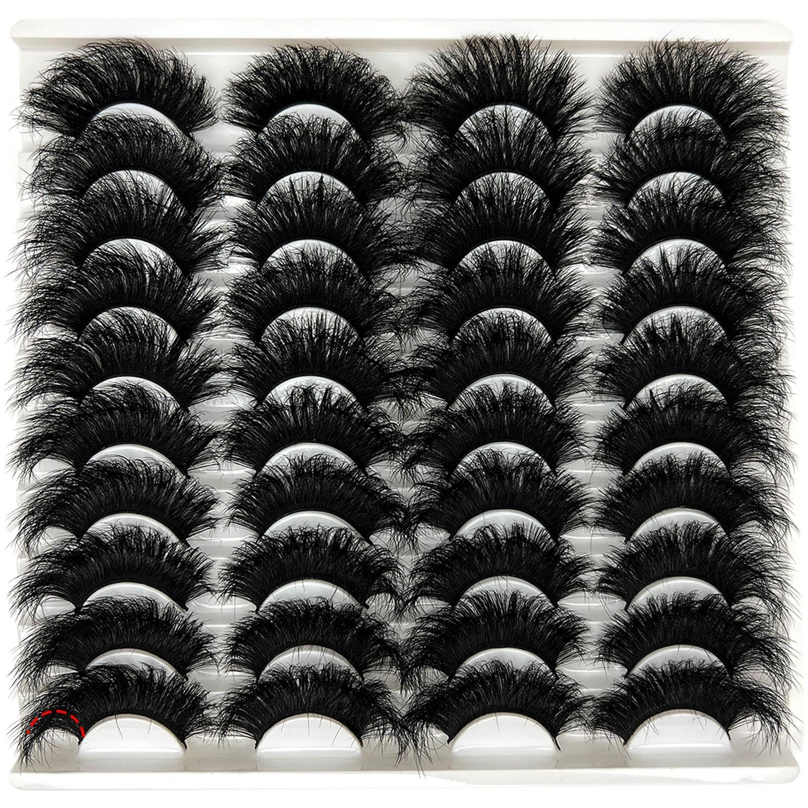 loladook Mink Lashes soft lightweight strip for seamless blend with natural lashes