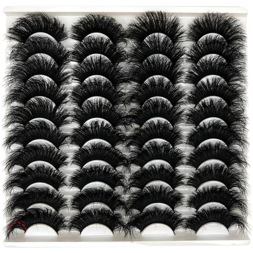 loladook Mink Lashes soft lightweight strip for seamless blend with natural lashes