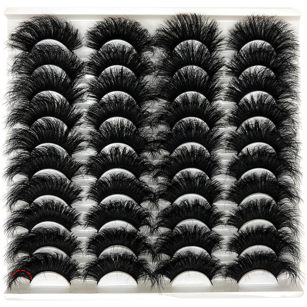 loladook Mink Lashes soft lightweight strip for seamless blend with natural lashes