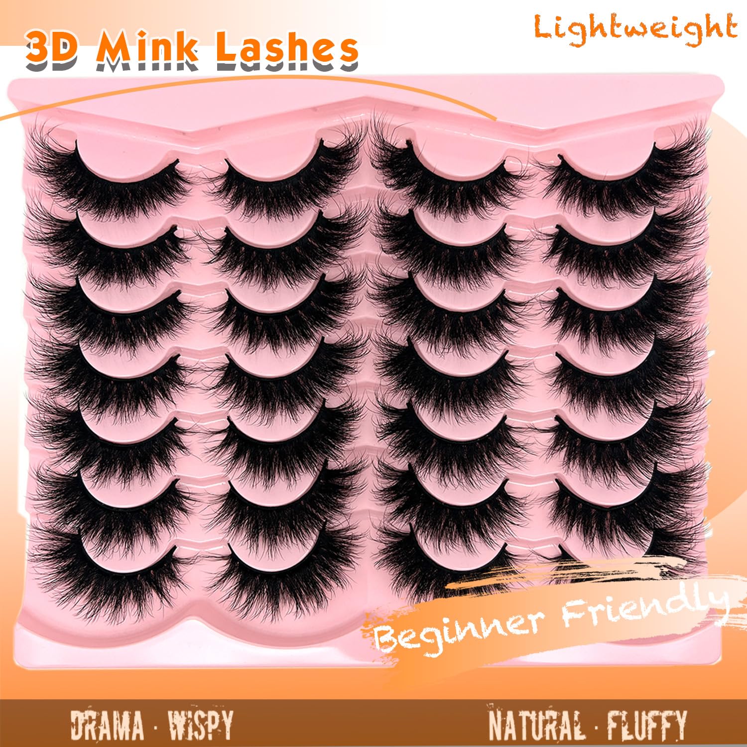 Beginner-friendly Loladook lashes with a soft band for comfortable wear
