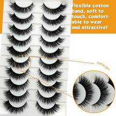 Loladook natural-look strip lashes provide seamless extension-like definition for soft everyday look.