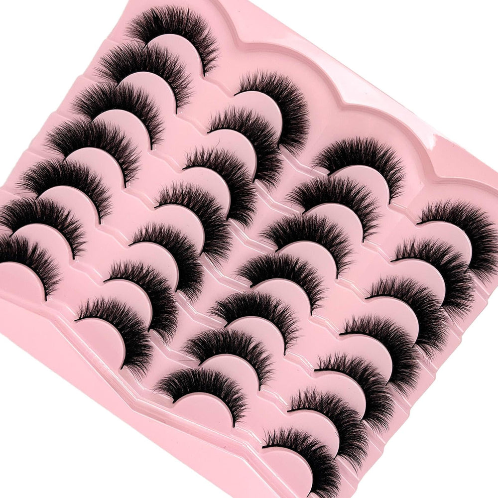 Loladook Soft lightweight band lashes ensure all-day comfort
