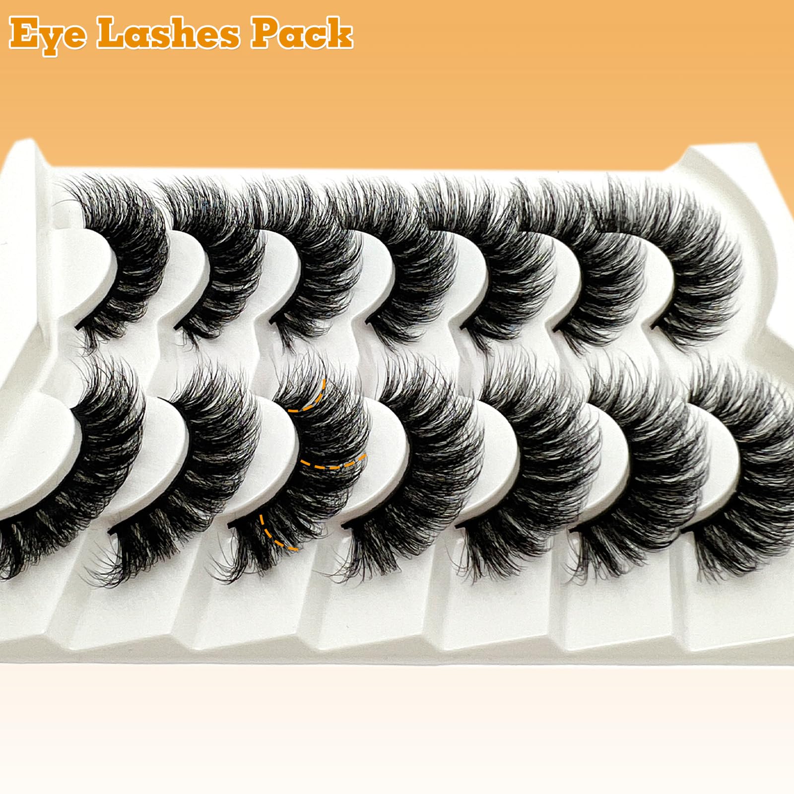 Loladook voluminous full lashes deliver bold volume from root to tip