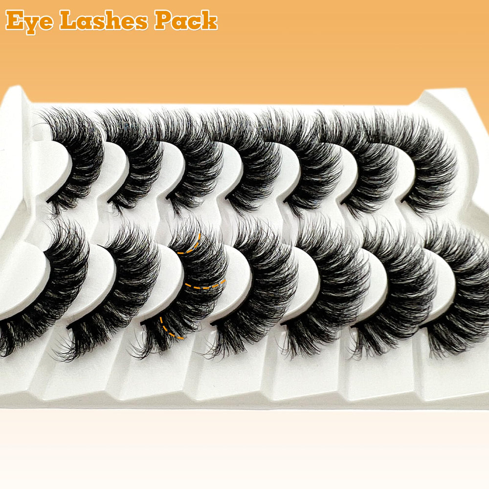 Loladook voluminous full lashes deliver bold volume from root to tip