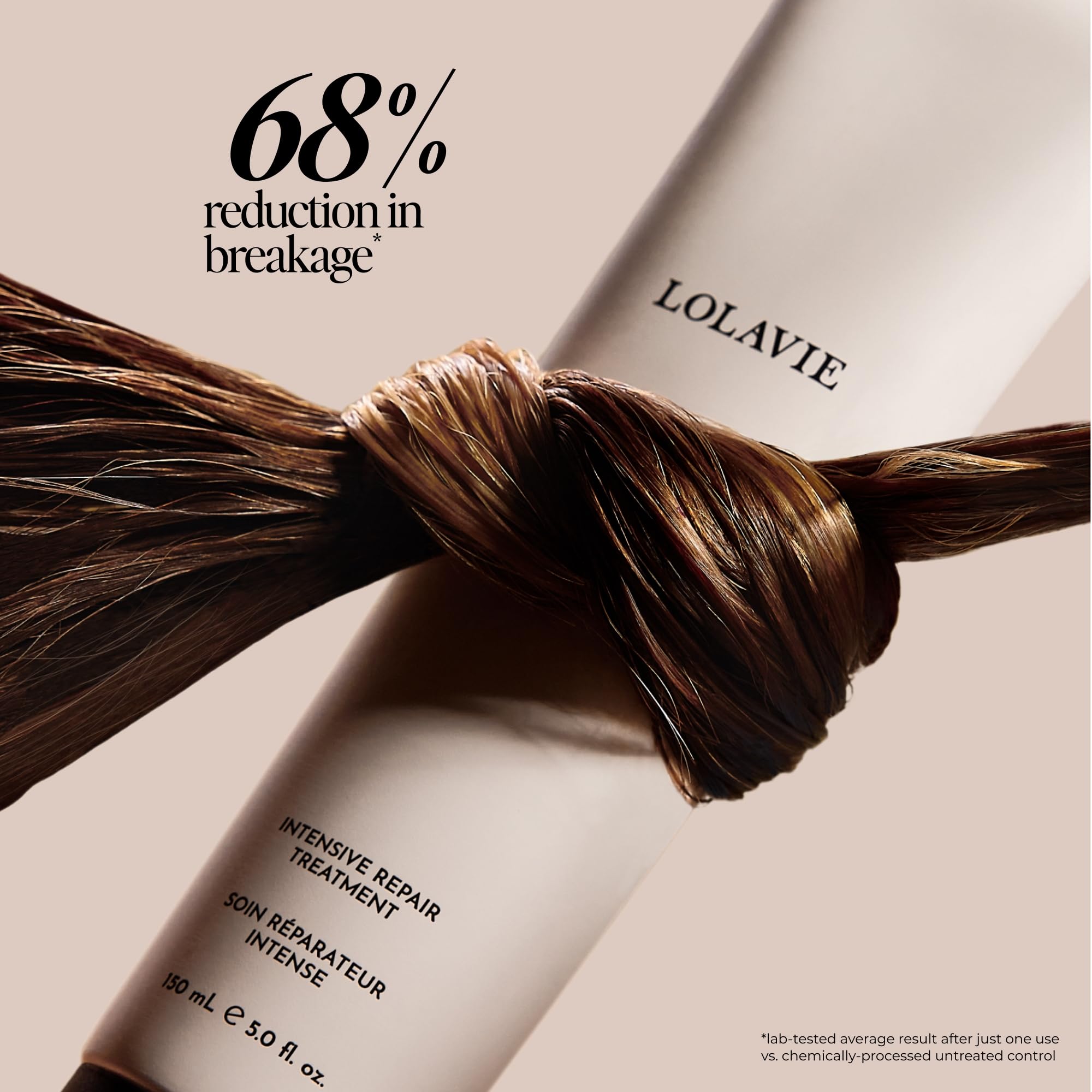 LolaVie Exfoliate & Detox Scalp Shampoo close-up showing detoxifying charcoal and gentle exfoliation.