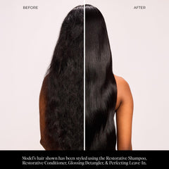 LolaVie Perfecting Leave-In travel size helps tame frizz and protect color away from home.