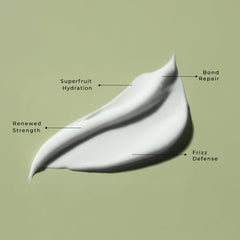 LolaVie Restorative Conditioner bottle-cap closeup highlights easy dispensing and lightweight feel
