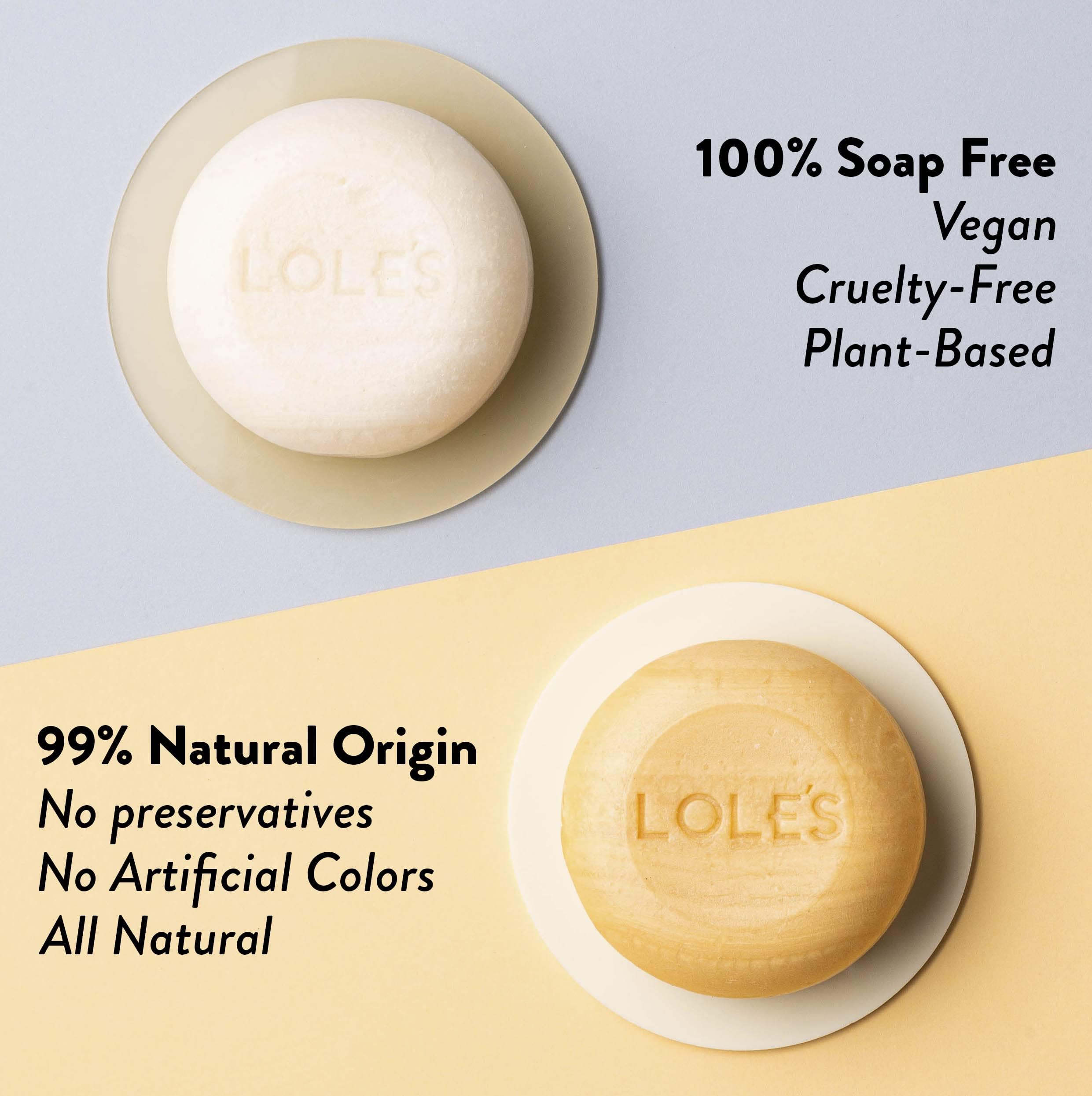 LOLE'S argan oil formula provides repair and light control for hair.