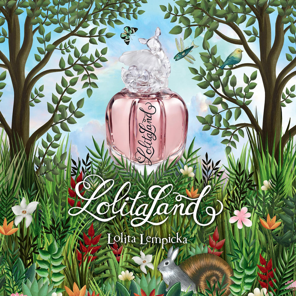 Lolita Lempicka Lolitaland nectar-note close-up hints at fruity floral allure.