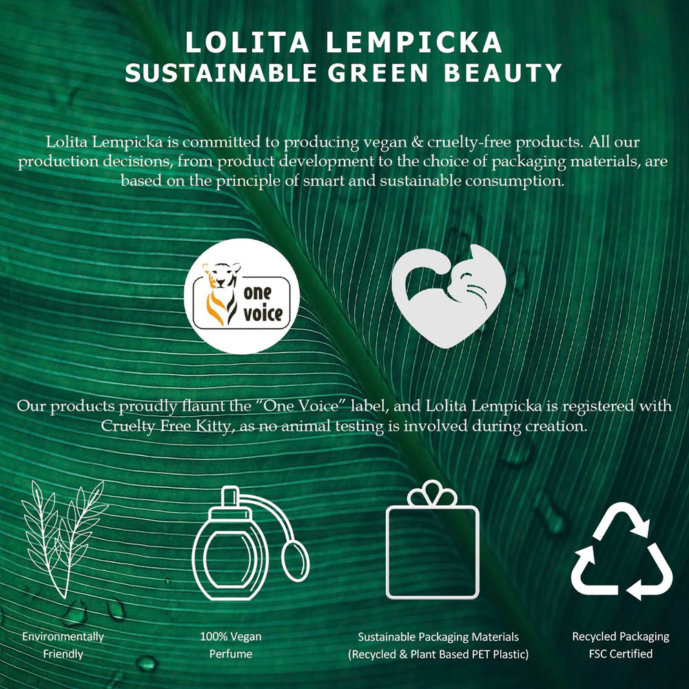 Lolita Lempicka Sweet vanilla cherry note visual hint evoking gourmand sweetness and warmth.