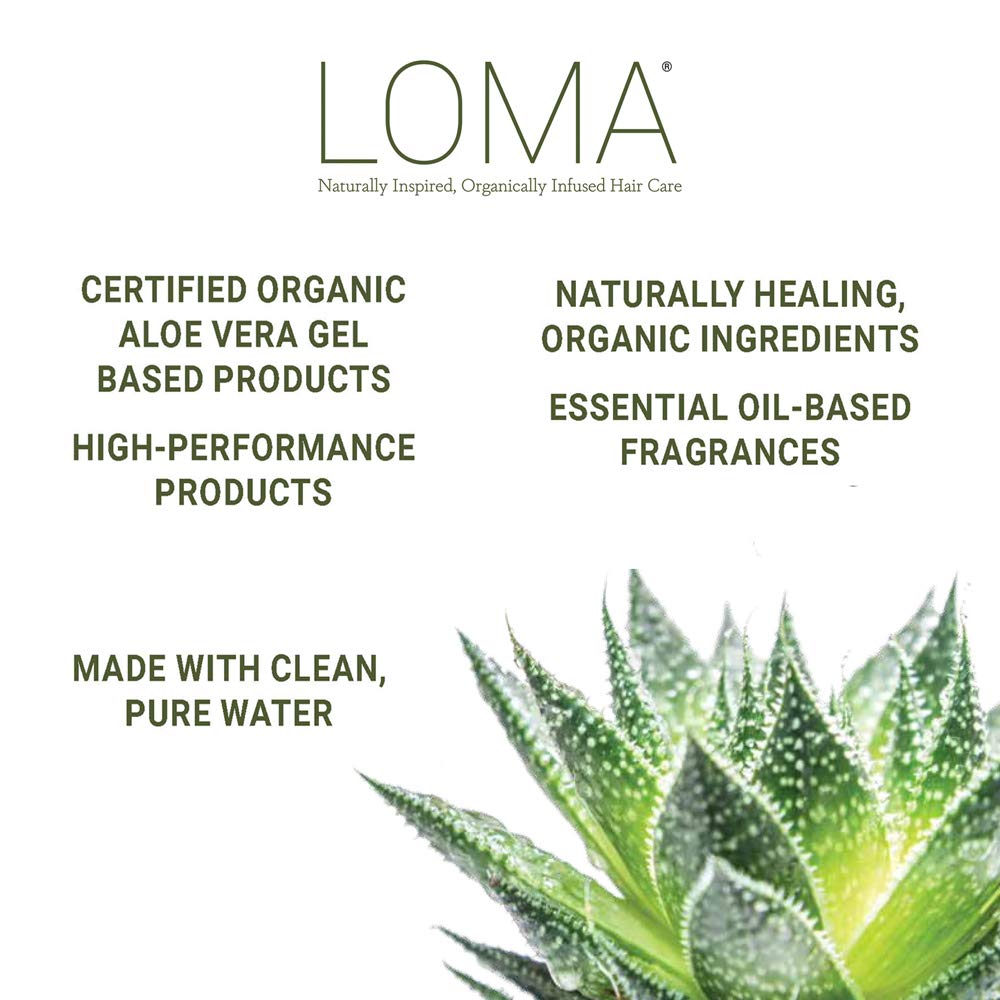 LOMA Violet Shampoo lather close-up reveals rich foaming cleanse