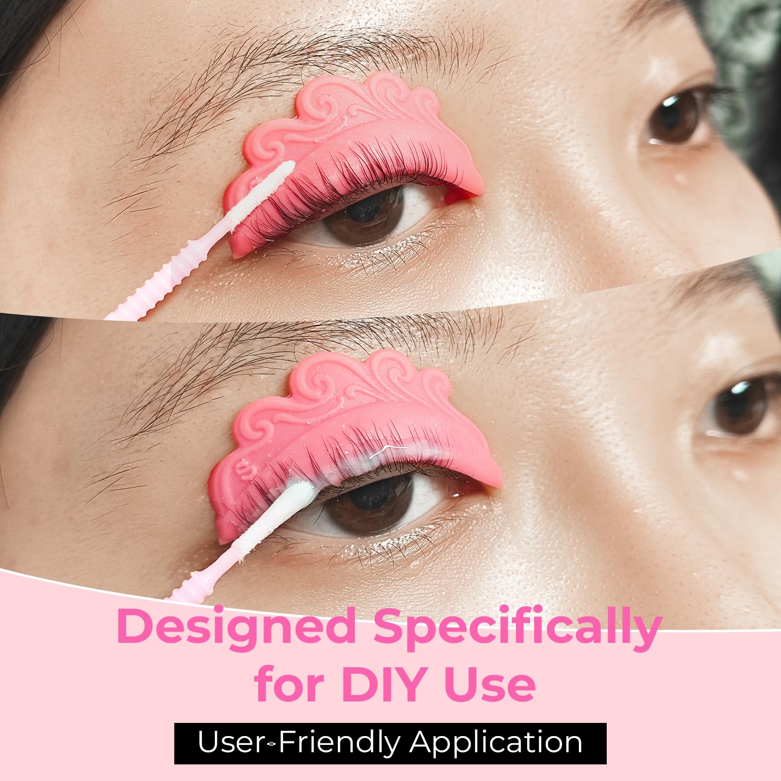 Lomansa Beginner-Friendly Steps guide for easy at-home lash lifting.