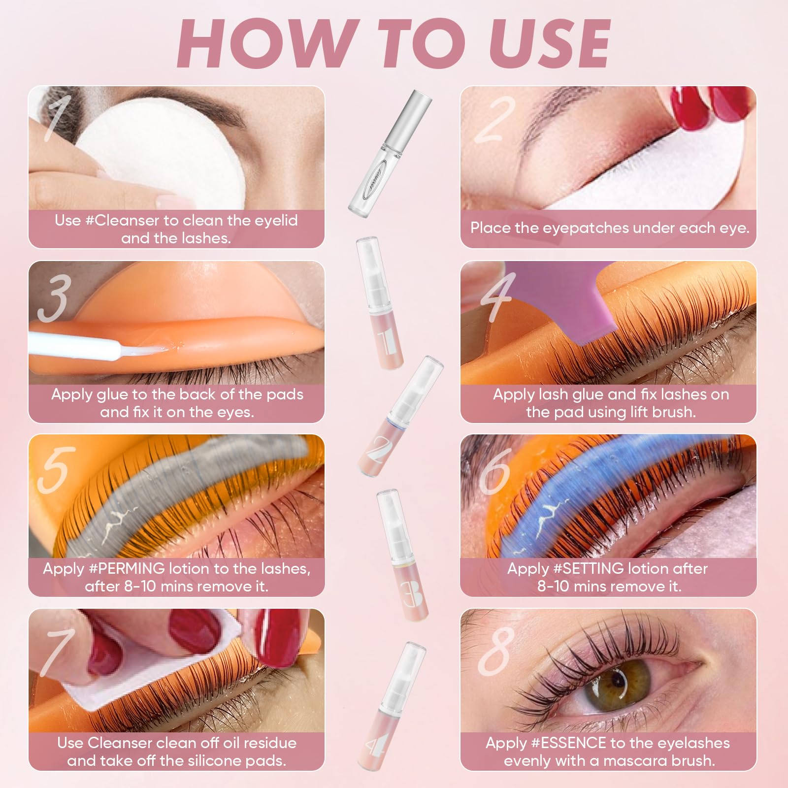 Lomansa lash lift process step-by-step guide for beginners