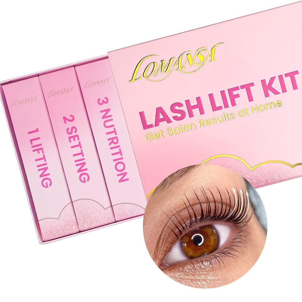 Lomansa Visible Curl Results after one use without mascara.