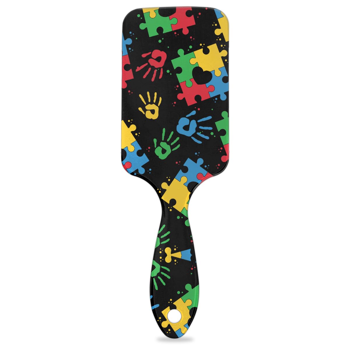 Lombardiden Gift Paddle Brush Kids bright colors makes brushing fun.