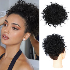 Lommel Messy Bun Drawstring for quick, secure daily styling.