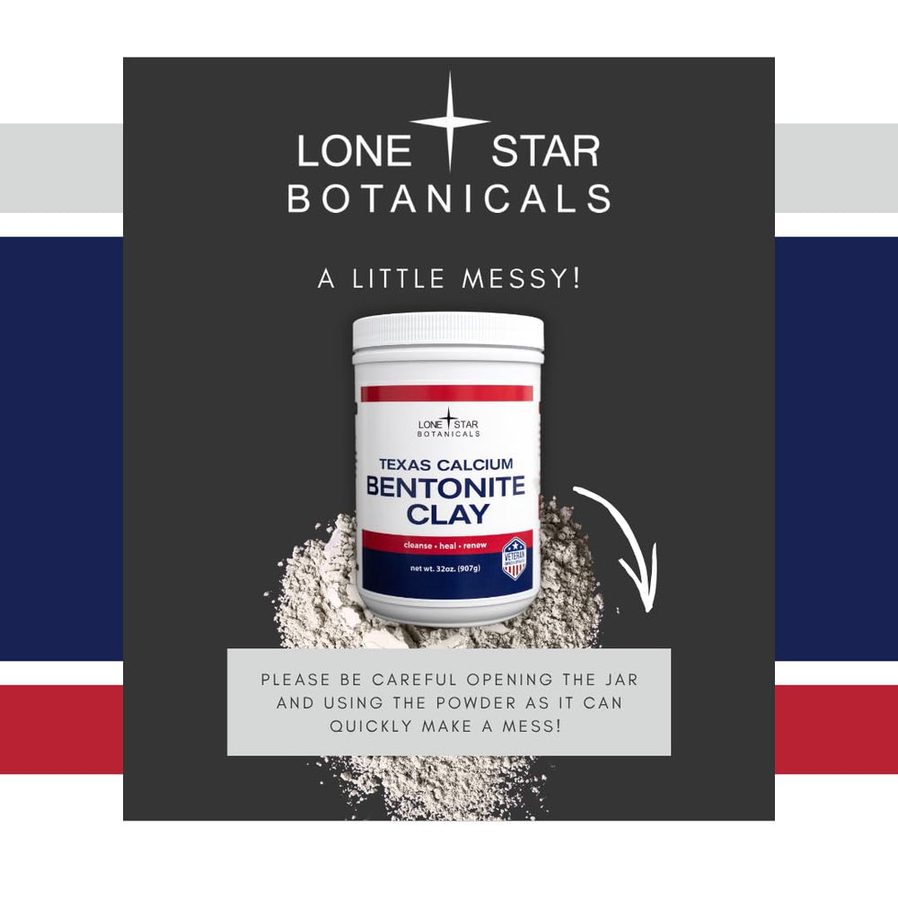 Lone Star Botanicals clay bath for relaxing DIY wellness ritual