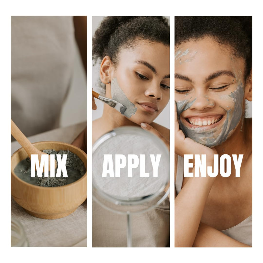 Lone Star Botanicals clay for hair treatment shows versatile use