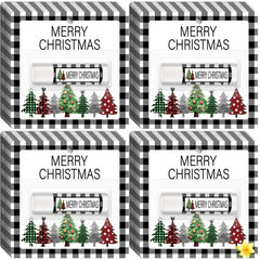 Lonfliness 50-pack Christmas lip balm bulk in festive packaging.