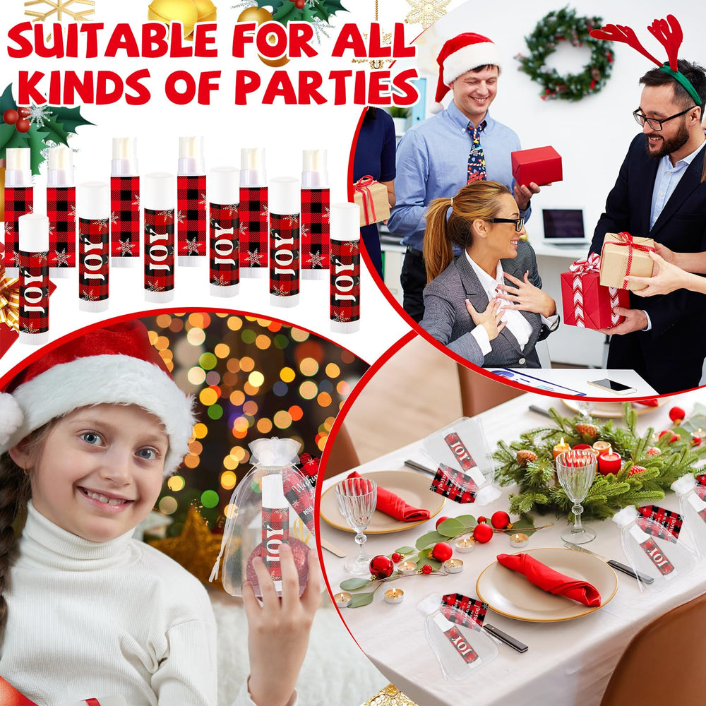 Lonfliness stocking stuffer lip balm bulk fits neatly in stockings