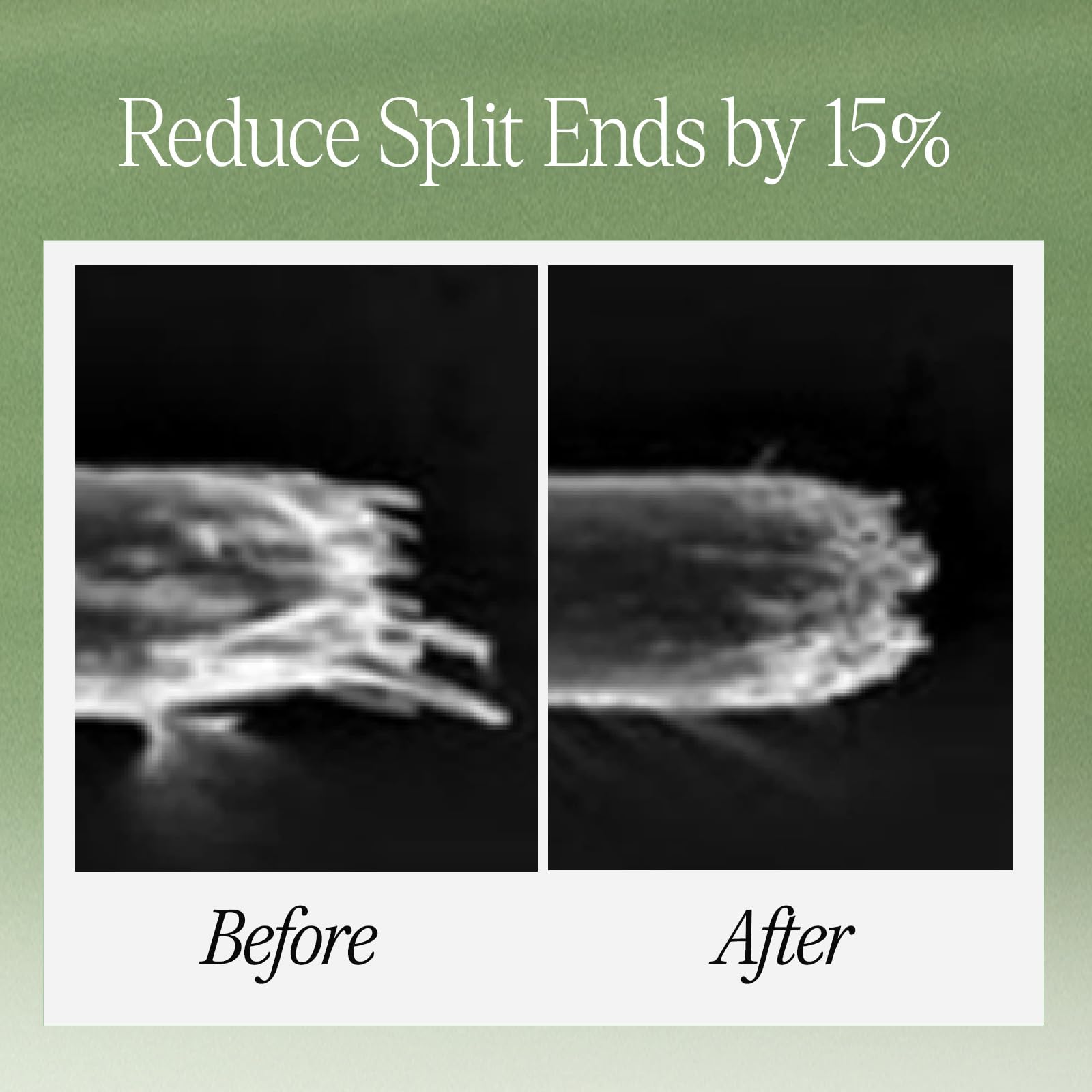 LONGTAKE hair after washing shows feather-light softness