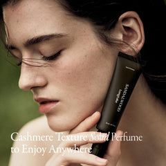 LONGTAKE Basil & Vetiver on skin with long-lasting scent