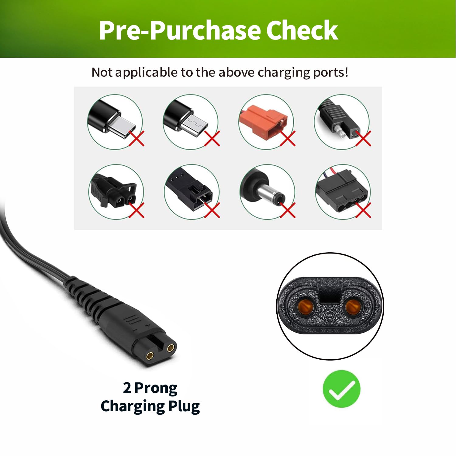 LONNKY USB charger cord for Shaver, compatible with Hatteker shaving devices.