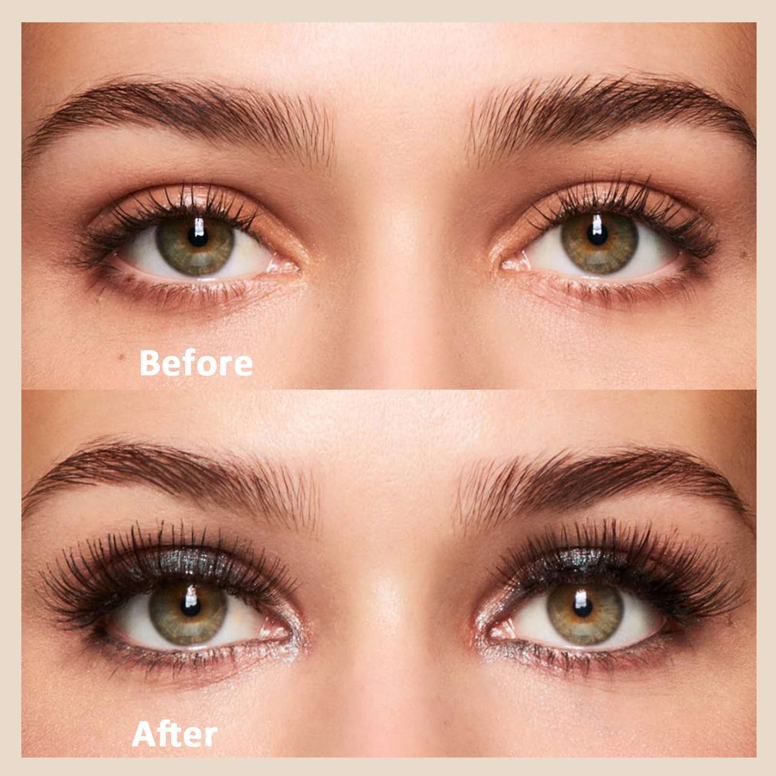 Loobexery waterproof mascara on lashes ready to withstand water exposure