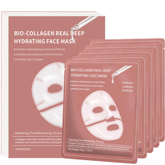 Loobexery bio-collagen mask pack delivering intense overnight hydration and glow