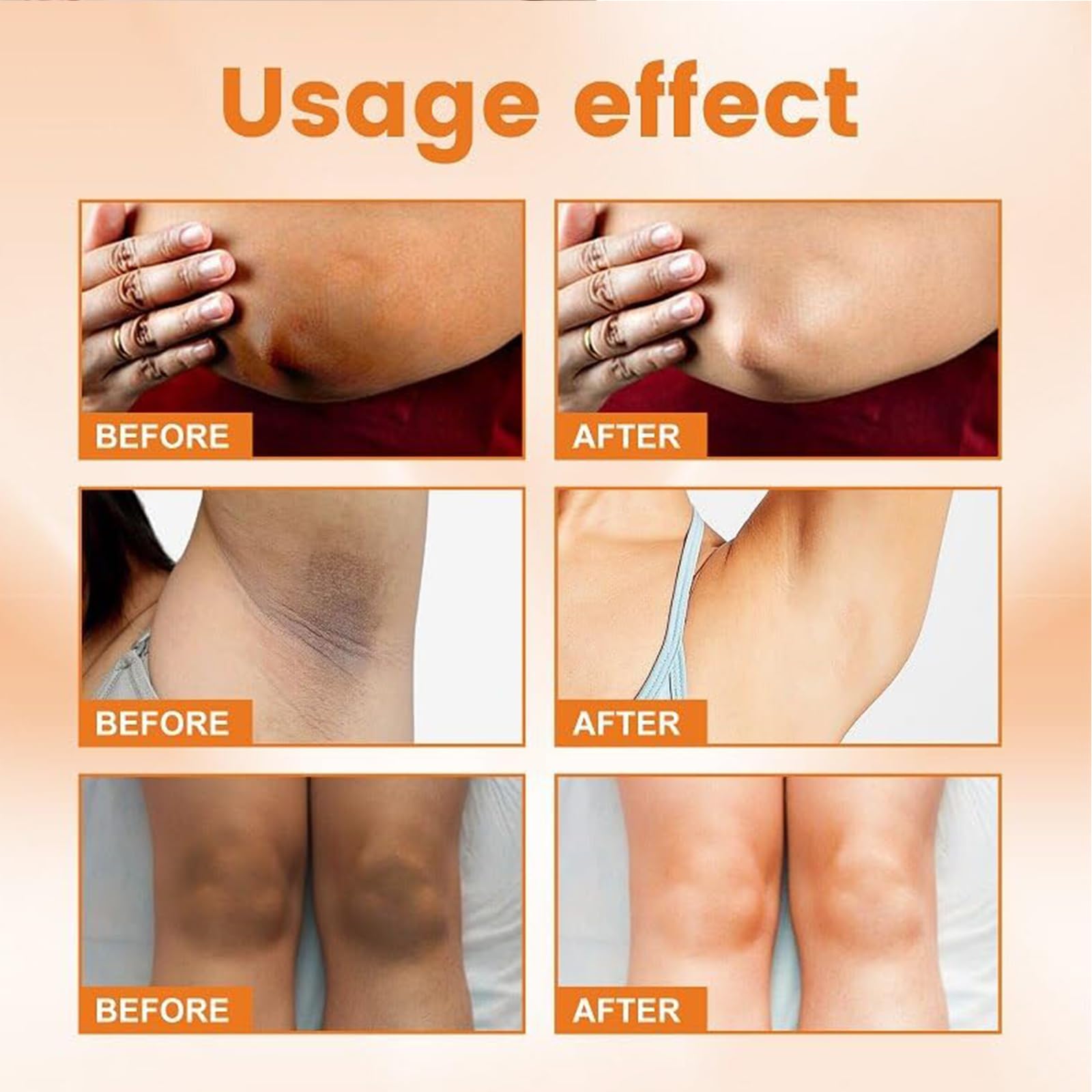 Loobexery dark spot remover closeup highlights gradual fading of spots.