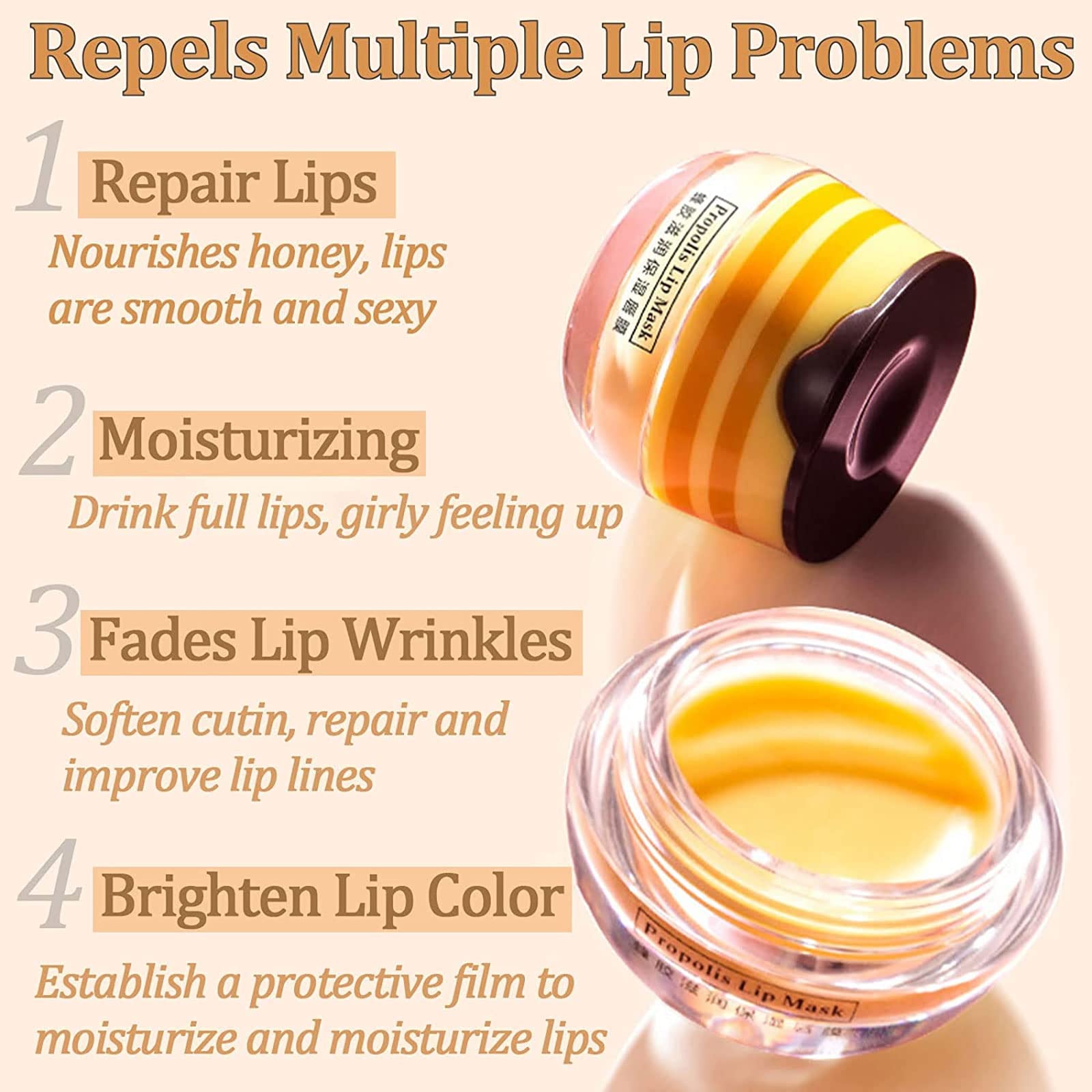 Loobexery night-day lip care in compact design for anytime use