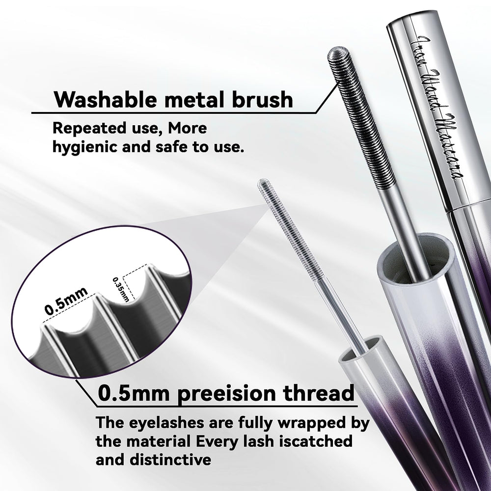 Loobexery mascara with nourishing vitamin E for moisturized lashes.
