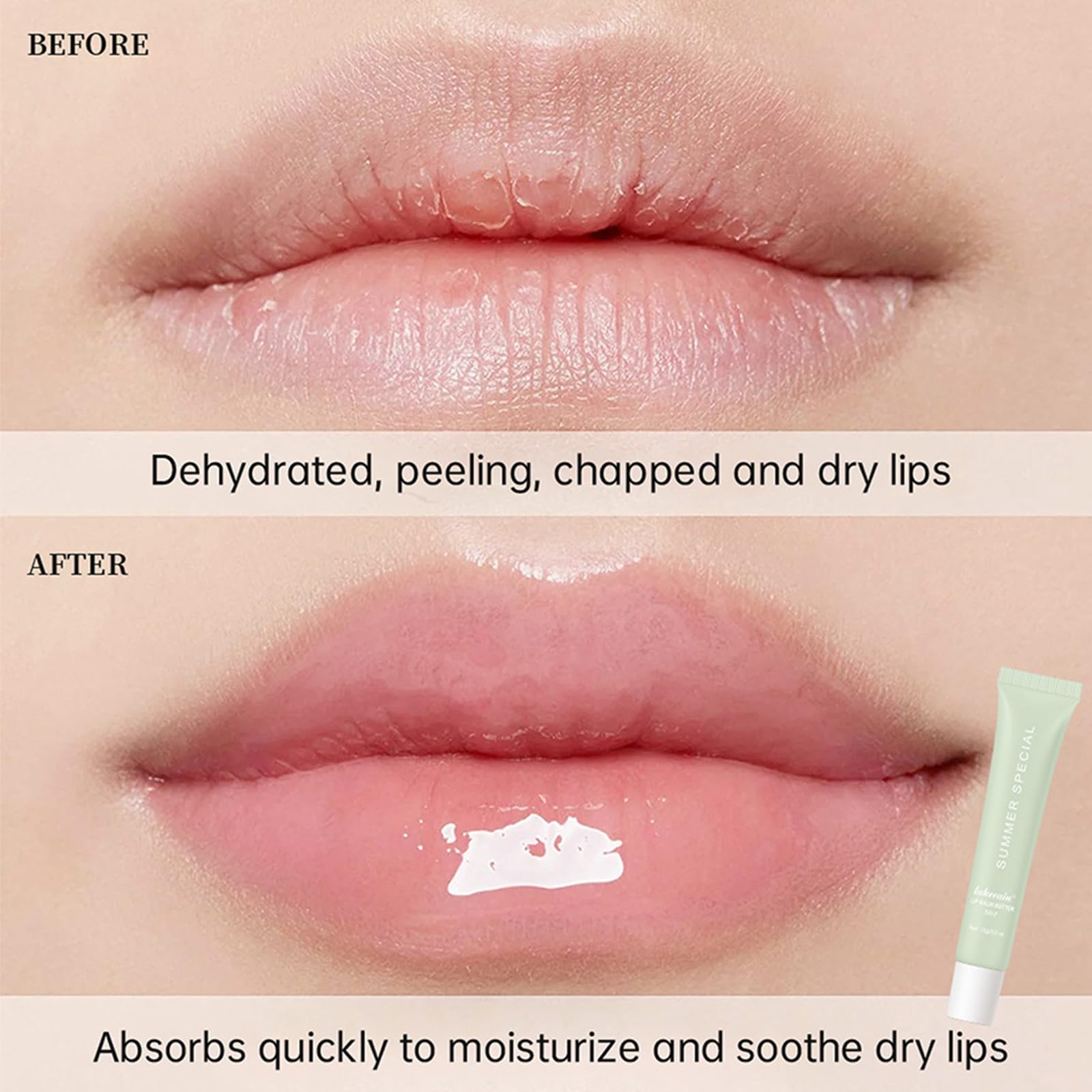 Loobexery Lip Butter with subtle sheen delivers a light gloss finish.