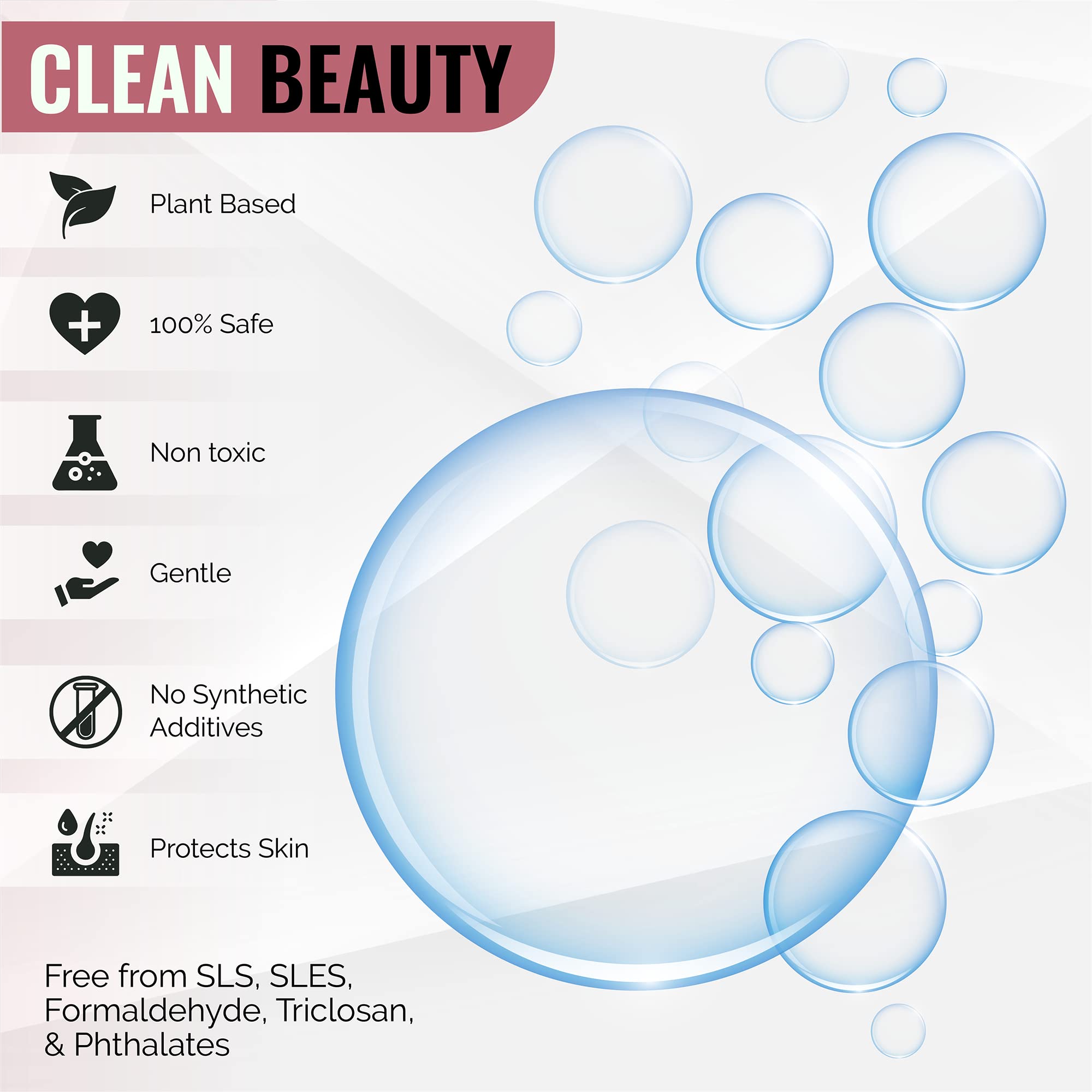 LOOKATME Korean Face Wash sensitive-skin photo demonstrates soothing, non-irritating cleansing action