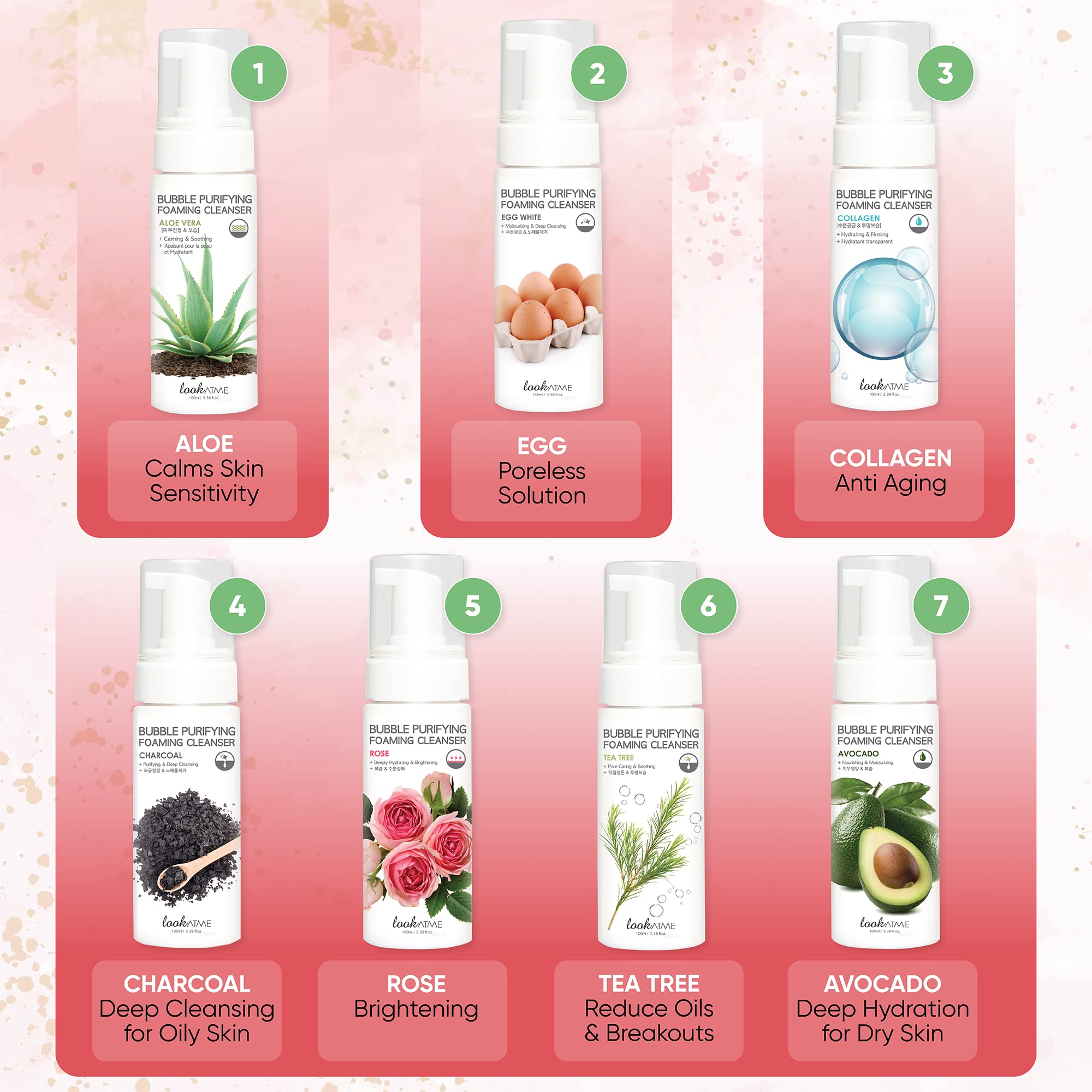 LOOKATME Vegan cruelty-free badge signaling ethical skincare choice.