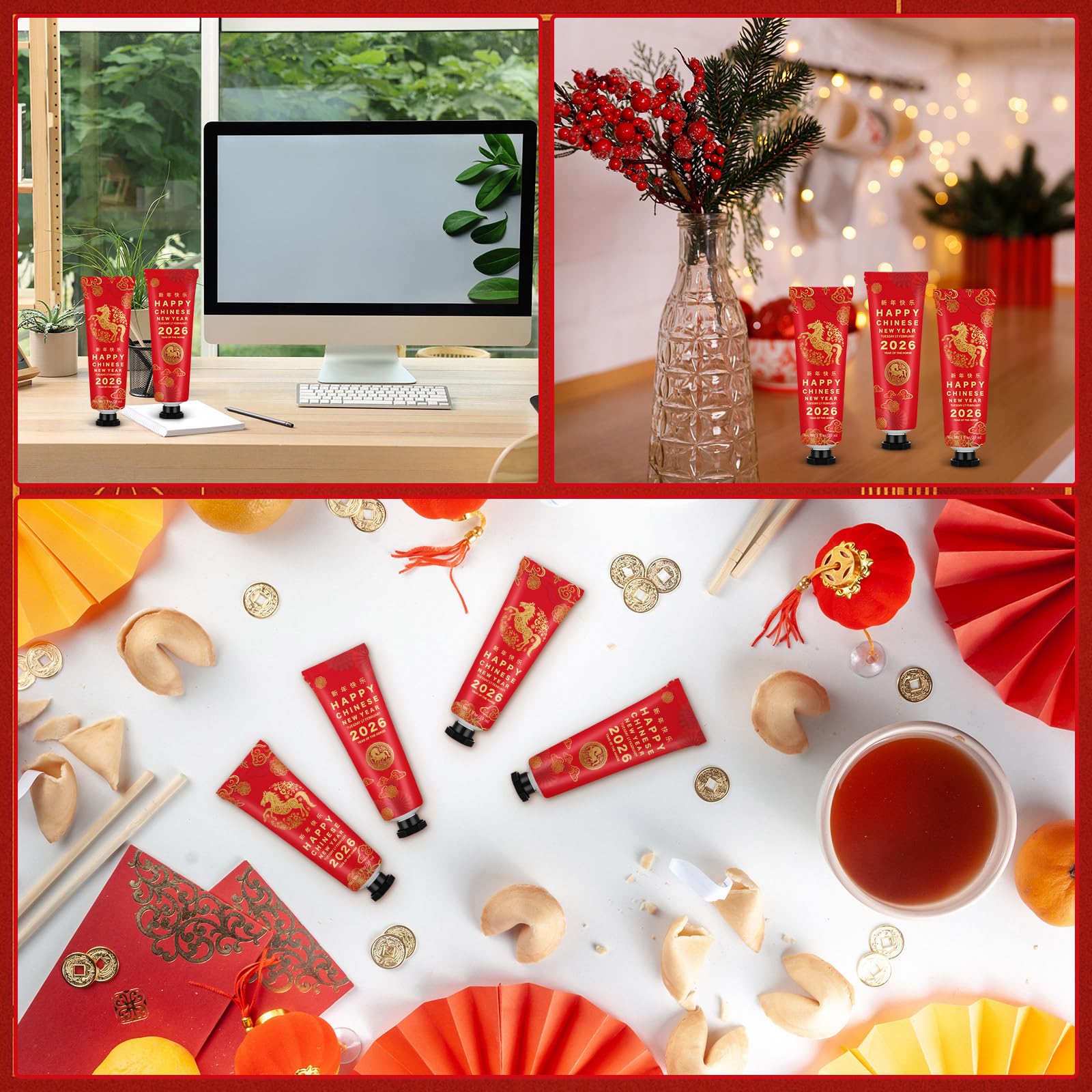 Loopeer Lunar New Year hand cream, pocket-friendly gift option