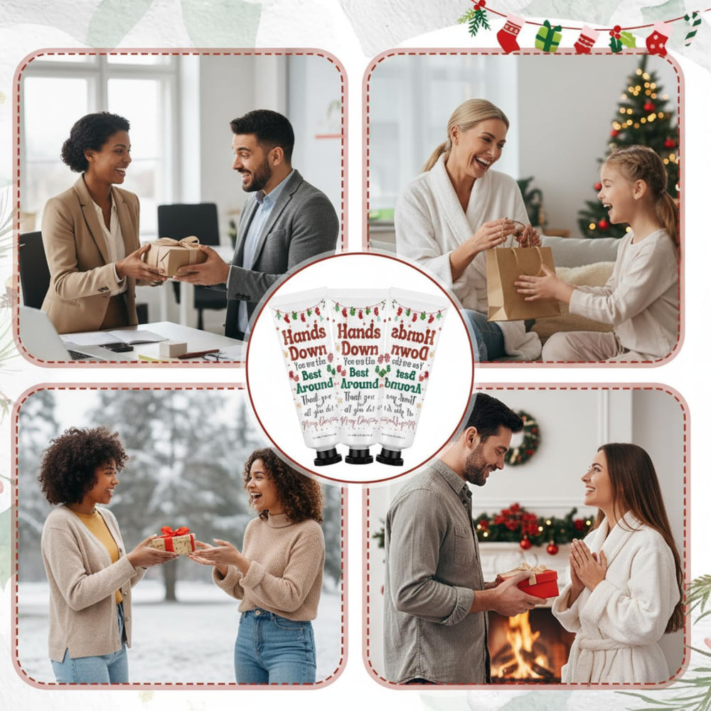 Loopeer gift packaging with red and green holiday tones for seasonal vibes.