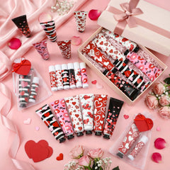 Loopeer red love heart cards ready for personal messages