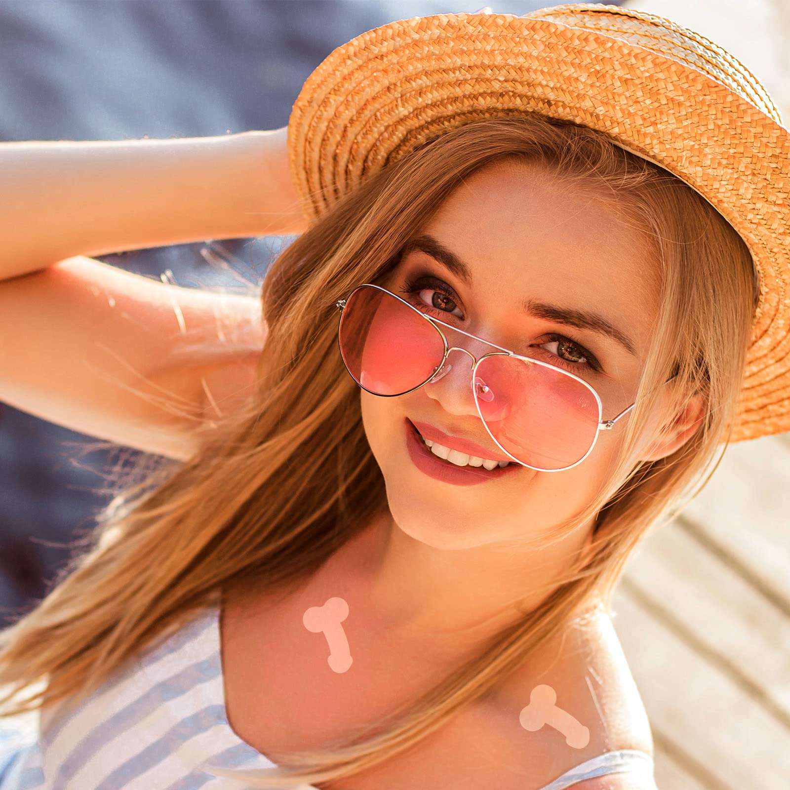 Loopeer tanning stickers easy to apply and remove without tools