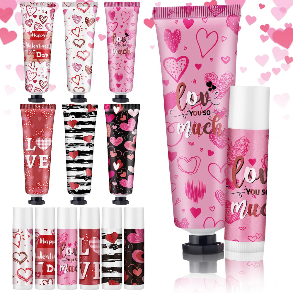 Loopeer Valentine hand cream 6-pack ready for gifting and daily hydration.
