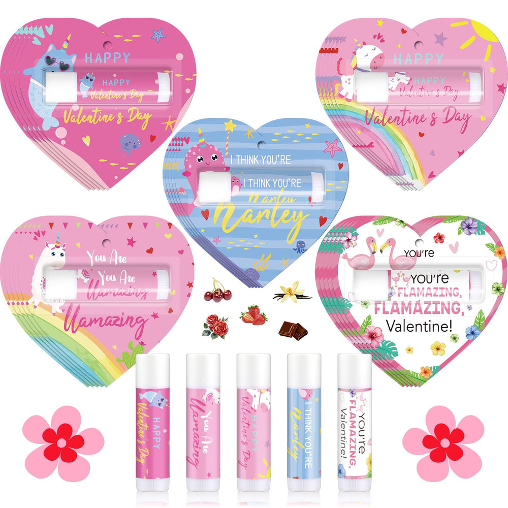 Loopeer heart-design lip balm from the Valentine collection, gift-ready and portable.