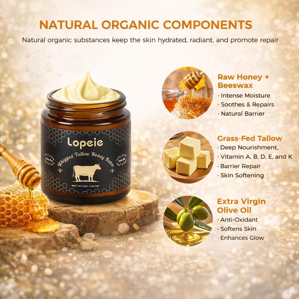 Unscented Lopeie balm on dry skin for moisture without fragrance.