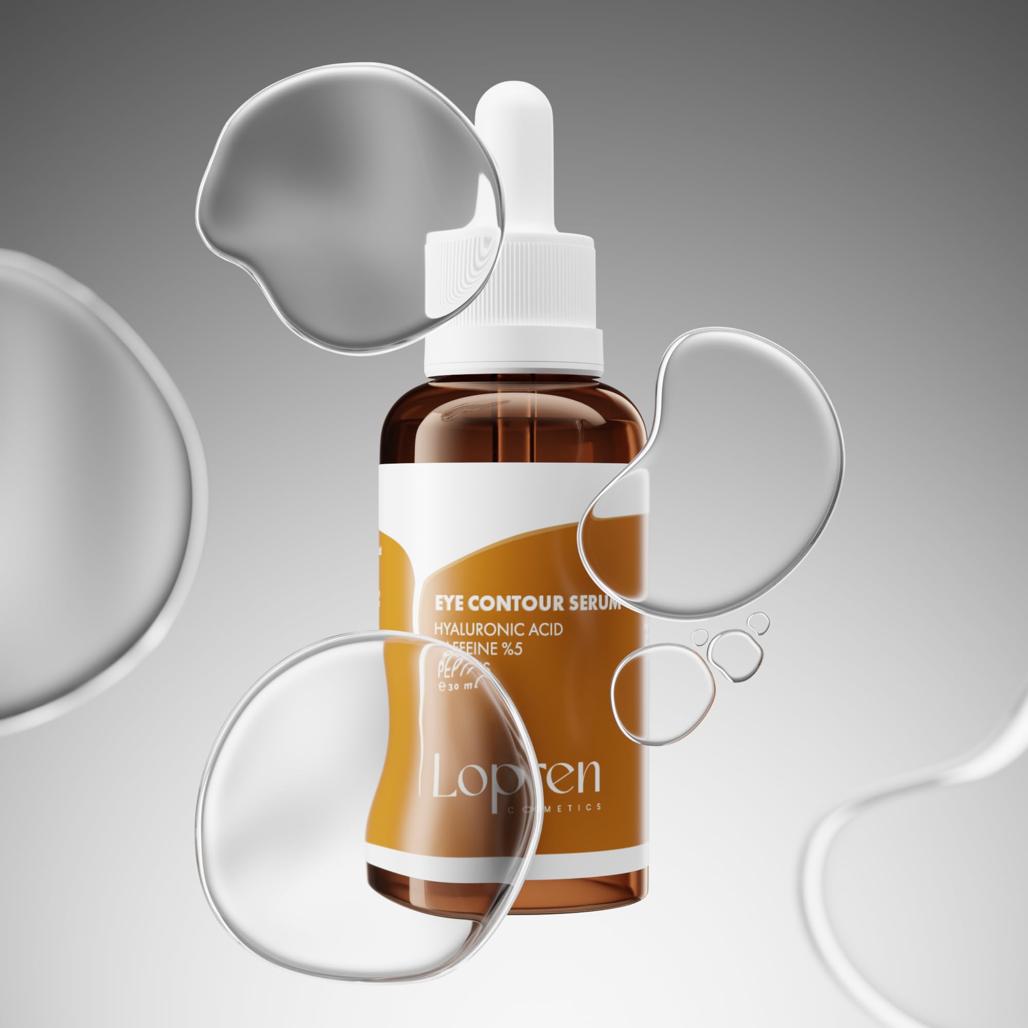Lopren peptide complex helps brighten and firm the delicate under-eye skin