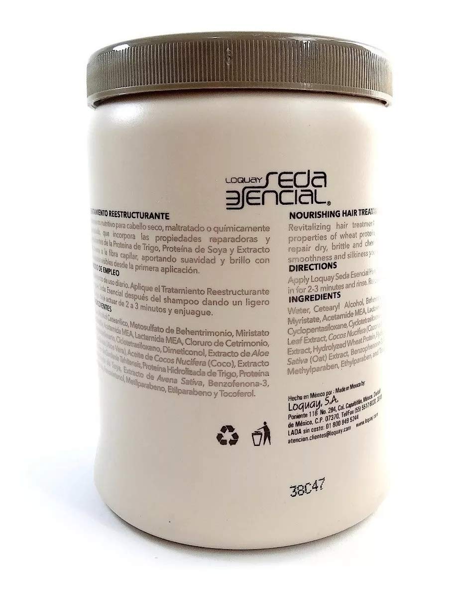 Loquay Nourishing Hair Treatment final result emphasizes softer, shinier, more manageable hair.