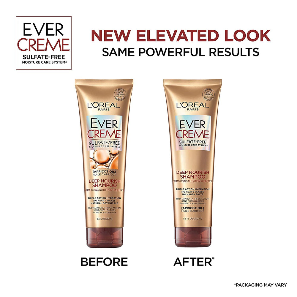 Color-safe formula pictured, protecting color while providing gentle cleansing.