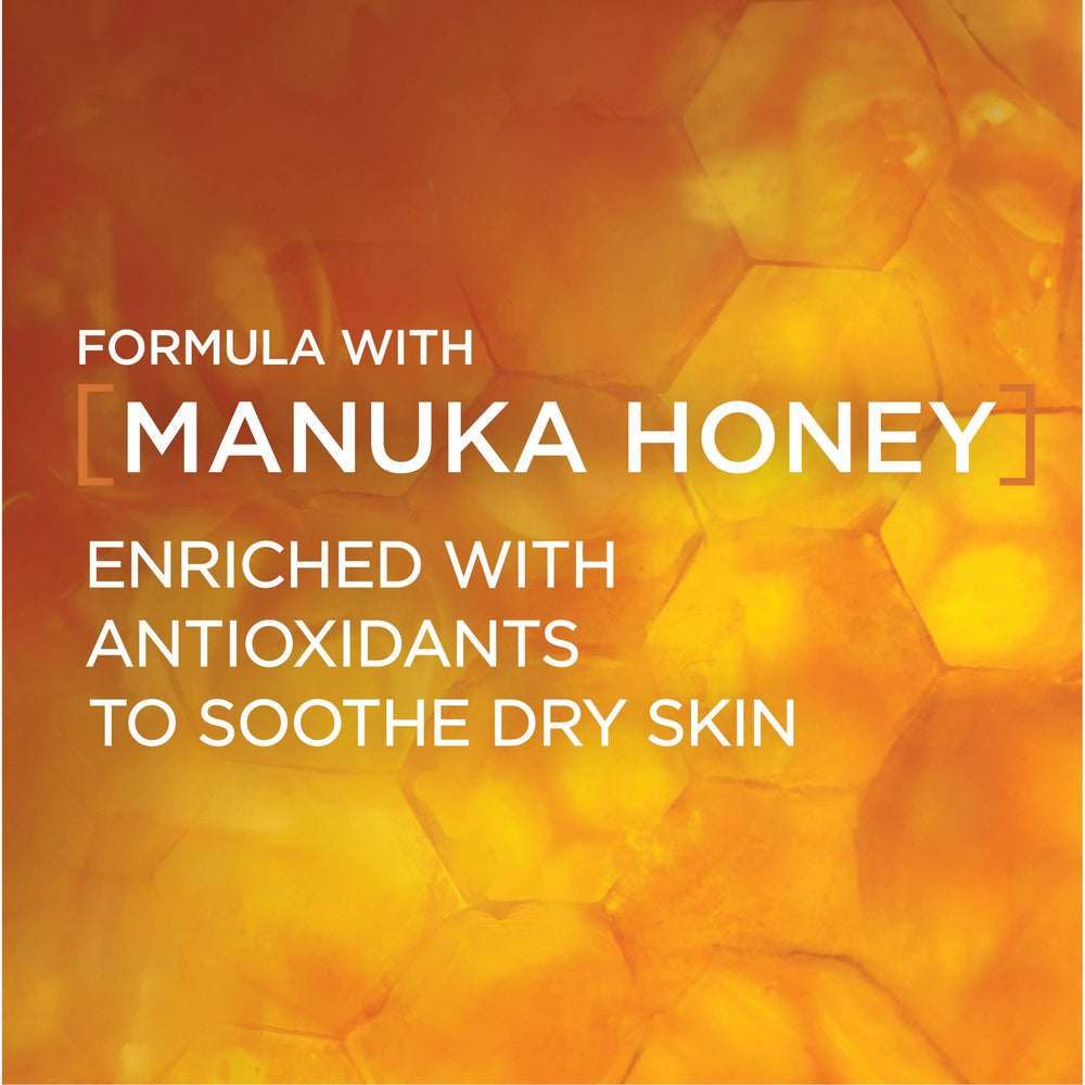 L'Oreal Paris Age Perfect with Manuka Honey extract highlighting key ingredient.