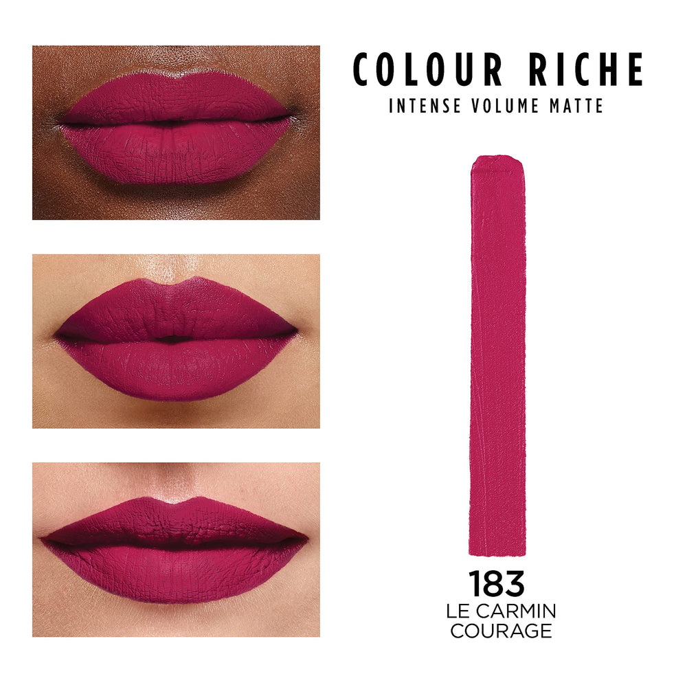 Slim bullet design enabling precise lip line and contour.
