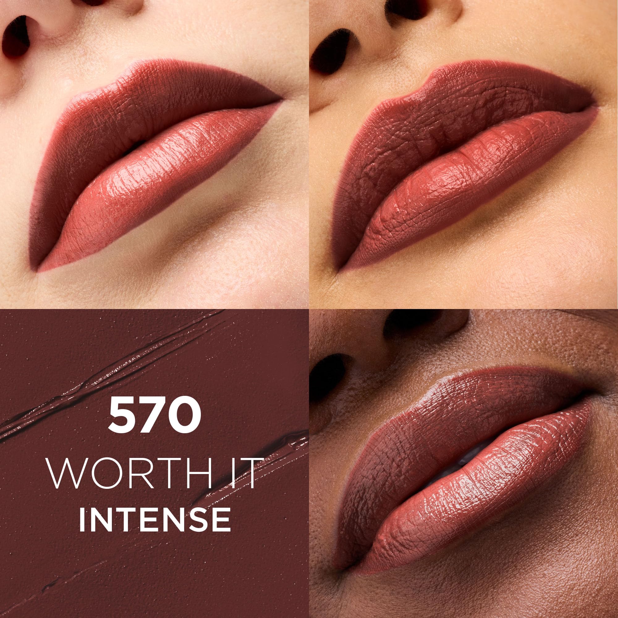 L'Oreal Paris Colour Riche original creamy lipstick lip swatch reveals rich color