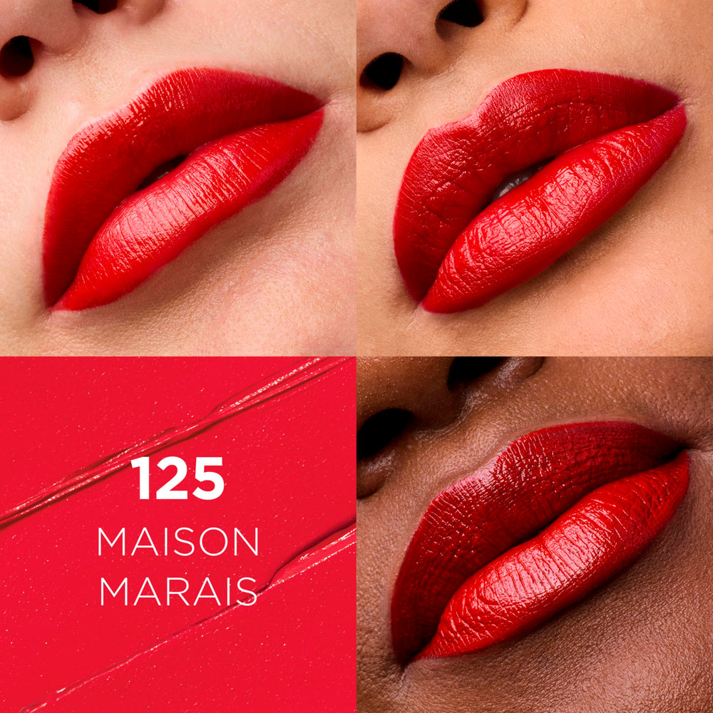 L Oreal Paris Colour Riche lipstick swatch demonstrates satin finish and smooth color
