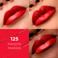 L Oreal Paris Colour Riche lipstick swatch demonstrates satin finish and smooth color